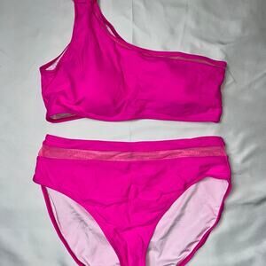 Pink bikini set 2 piece